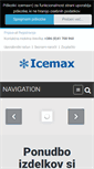 Mobile Screenshot of icemax.si